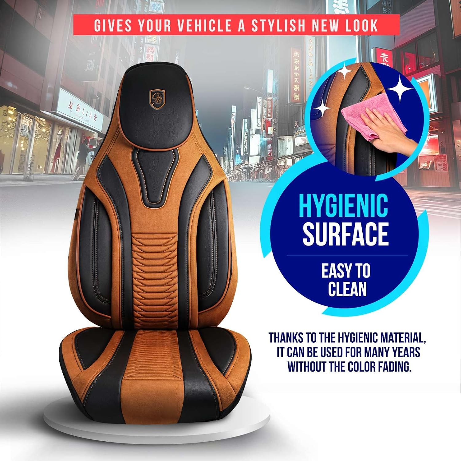 Premium Car Seat Covers Front Seat, Cars, Most Pickups, Car Seat Protector, Car Seat Covers Front Seats