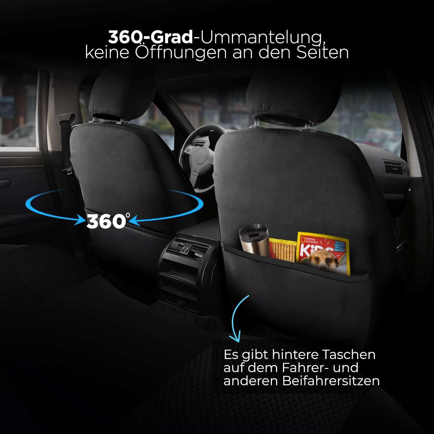 Prestij Autositzbezüge für BMW 1er, Webstoff