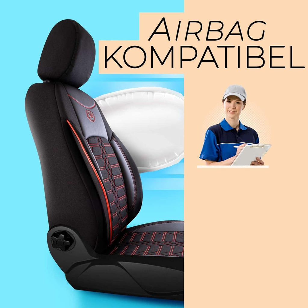 Venice Autositzbezüge für VW Jetta, Jacquard Sitzauflage