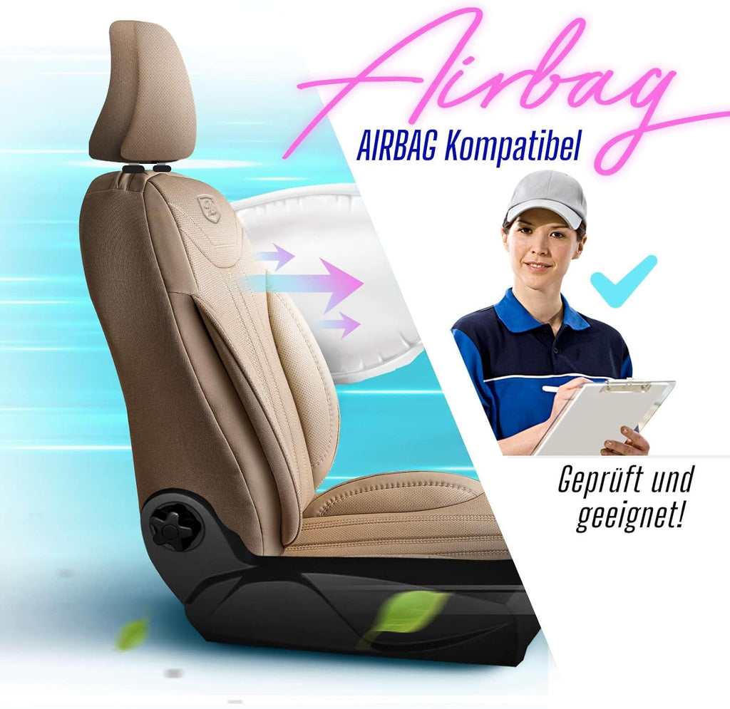 Miami Autositzbezüge für BMW 1er, Leder