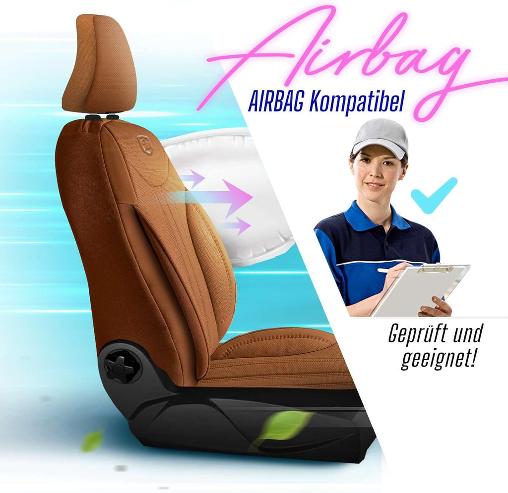 Miami Autositzbezüge für BMW 1er, Leder