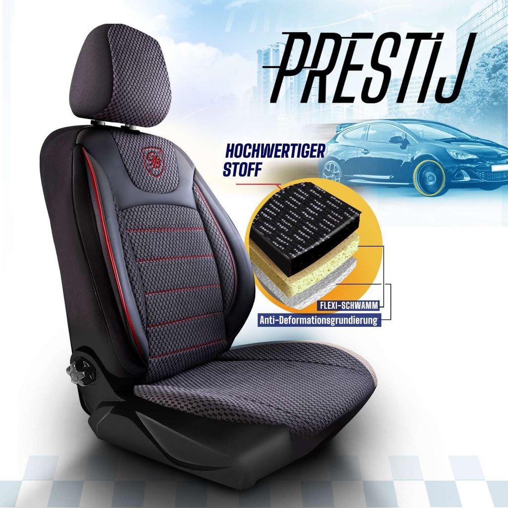 Prestij Autositzbezüge für BMW 1er, Webstoff