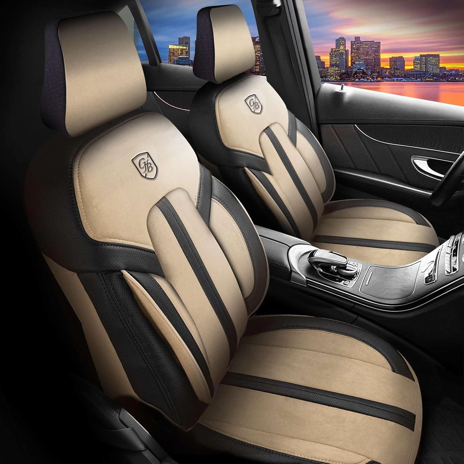 Lizbon Autositzbezüge für BMW 1er, Alcantara