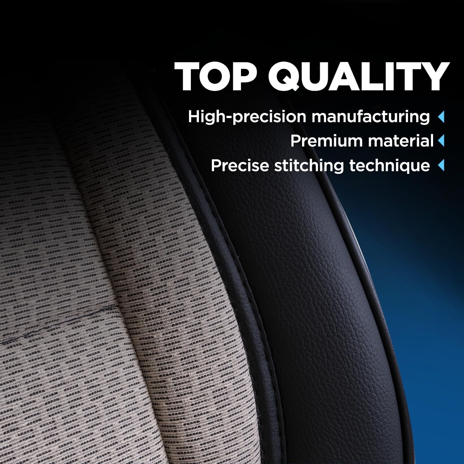 Premium Car Seat Covers for Ford Explorer 2001-2026, Woven Car Seat Cover for SUV, Cars, Most Pickups, Car Seat Protector, Car Seat Covers Front Seats