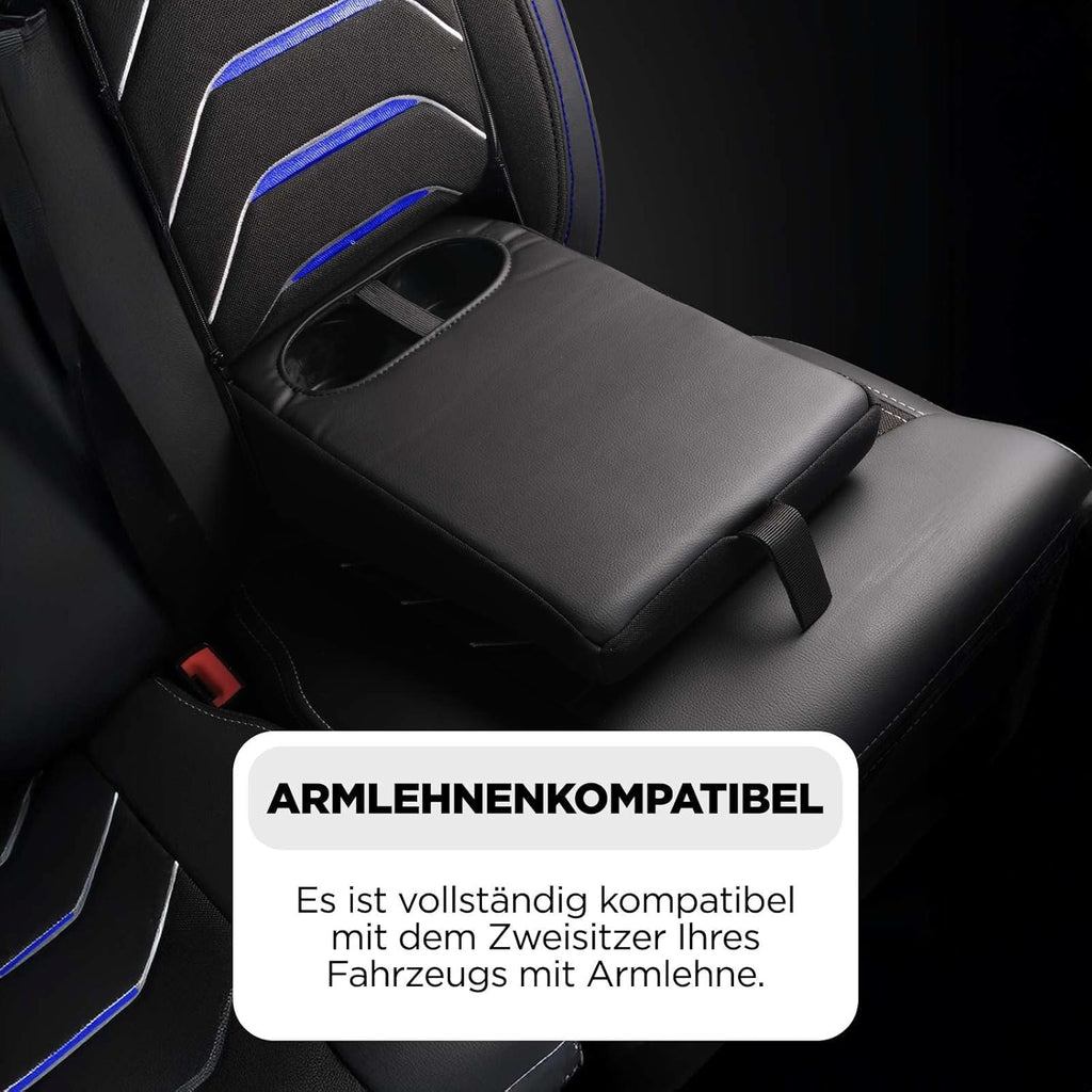 Autositzbezüge Universal 2+1 für Fiat Talento (2016-2020), Leinen