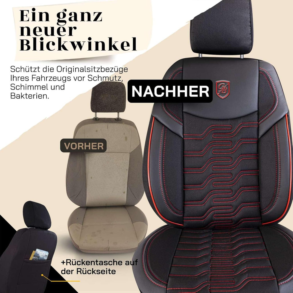 Berlin Autositzbezüge für BMW 1er, Jacquard Sitzauflage