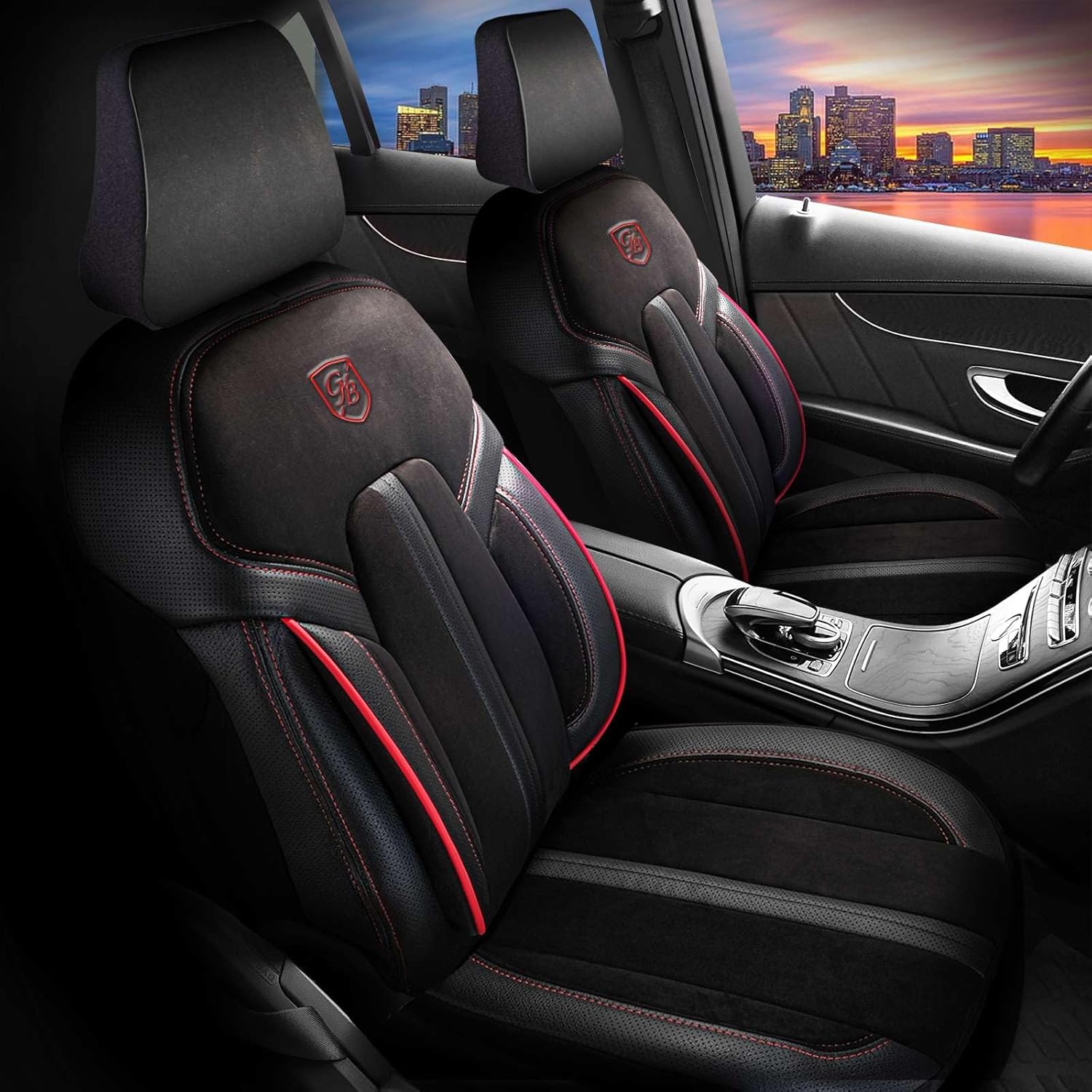 Lizbon Autositzbezüge für BMW 1er, Alcantara