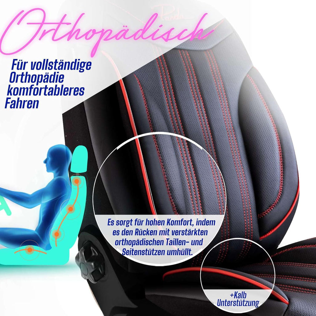 Miami Autositzbezüge für BMW 1er, Leder