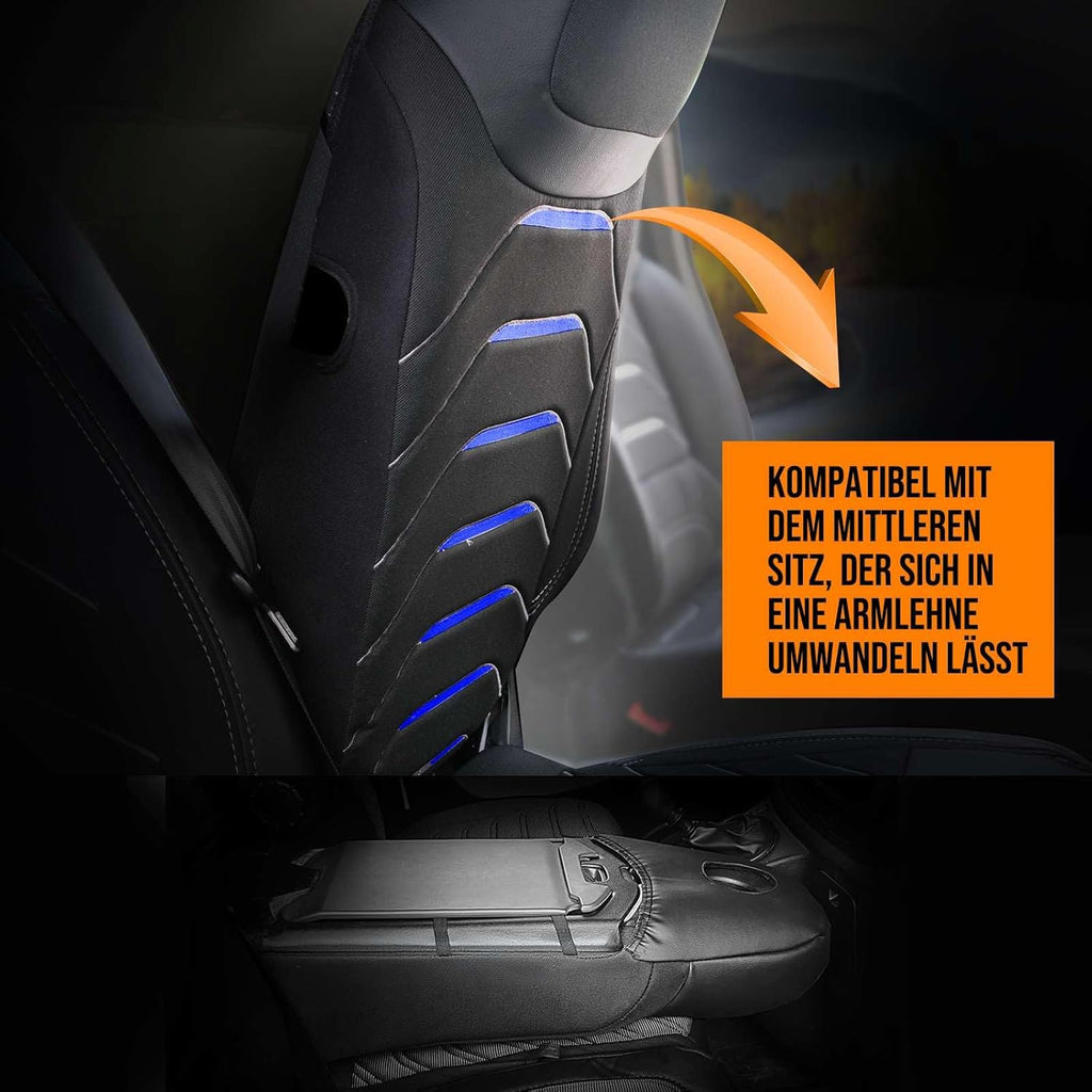 Autositzbezüge Universal 2+1 für Peugeot Boxer (2014-2026), Leinen