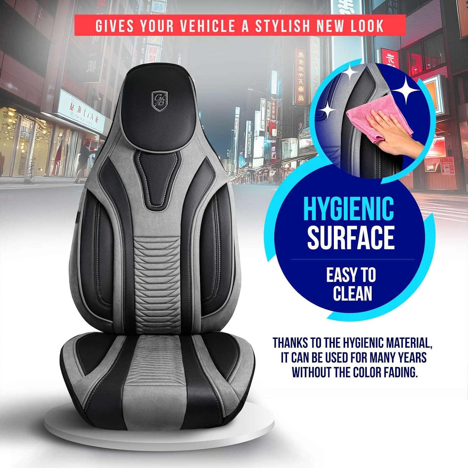 Premium Car Seat Covers Front Seat, Cars, Most Pickups, Car Seat Protector, Car Seat Covers Front Seats