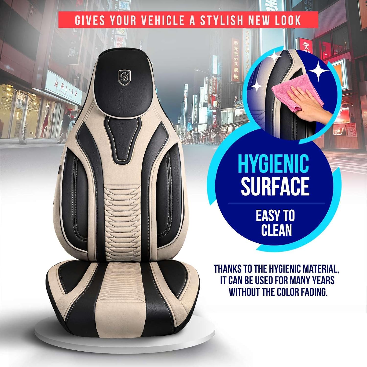 Premium Car Seat Covers Front Seat, Cars, Most Pickups, Car Seat Protector, Car Seat Covers Front Seats