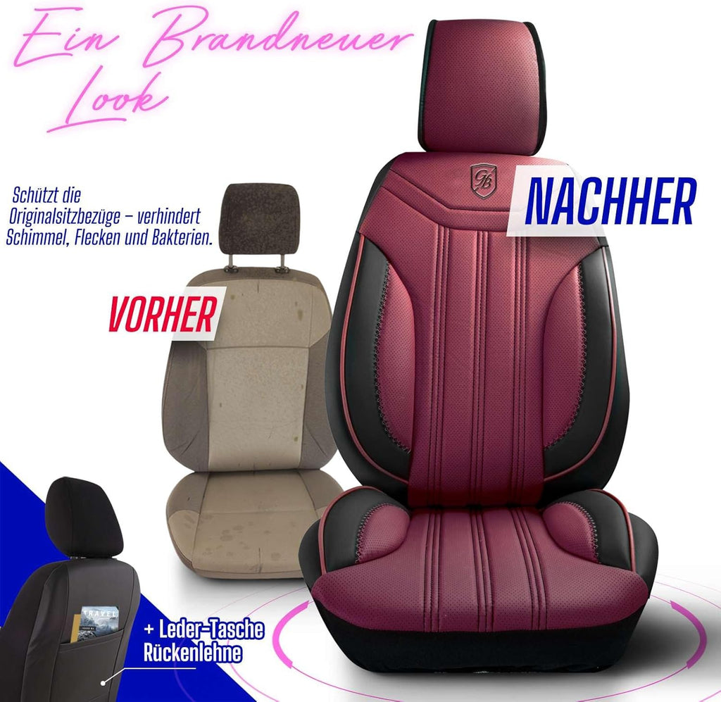 Miami Autositzbezüge für BMW 1er, Leder