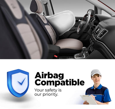 Premium Car Seat Covers for Subaru Forester 2007-2026, Woven Car Seat Cover for SUV, Cars, Most Pickups, Car Seat Protector, Car Seat Covers Front Seats
