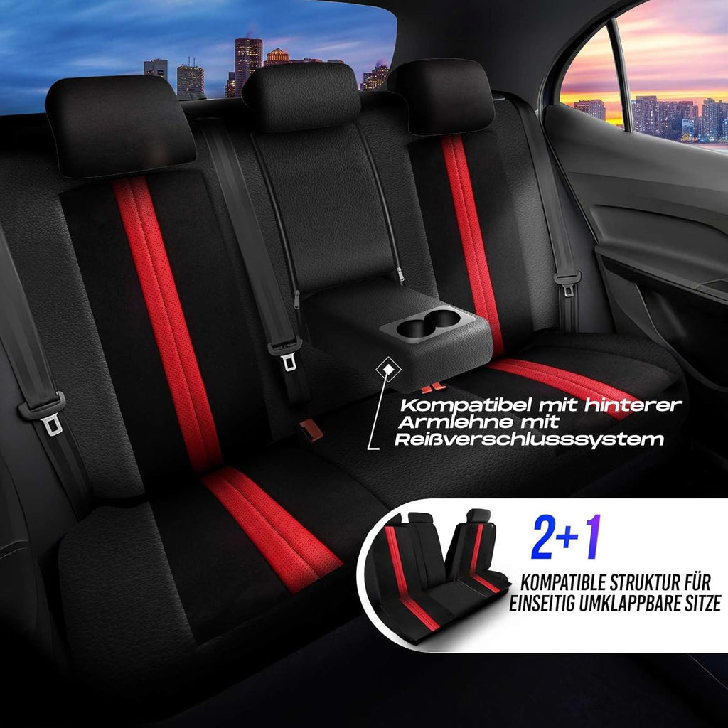 Lizbon Autositzbezüge für BMW 1er, Alcantara