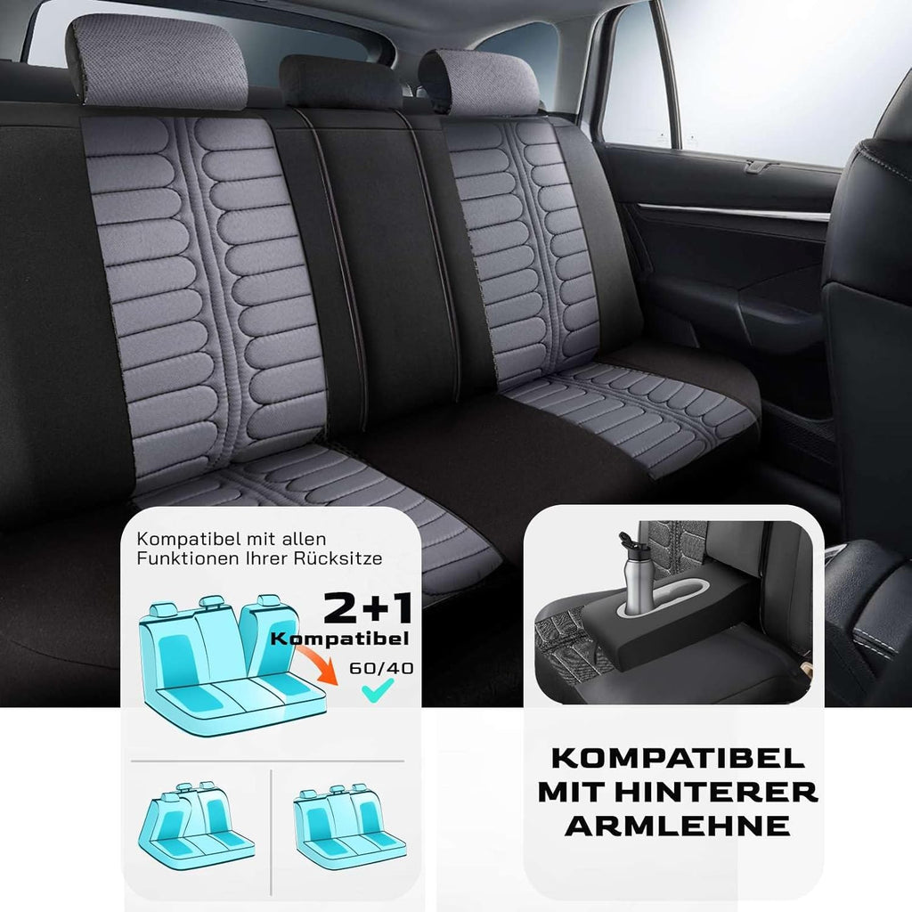 Londra Autositzbezüge für BMW 1er, Jacquard Sitzauflage