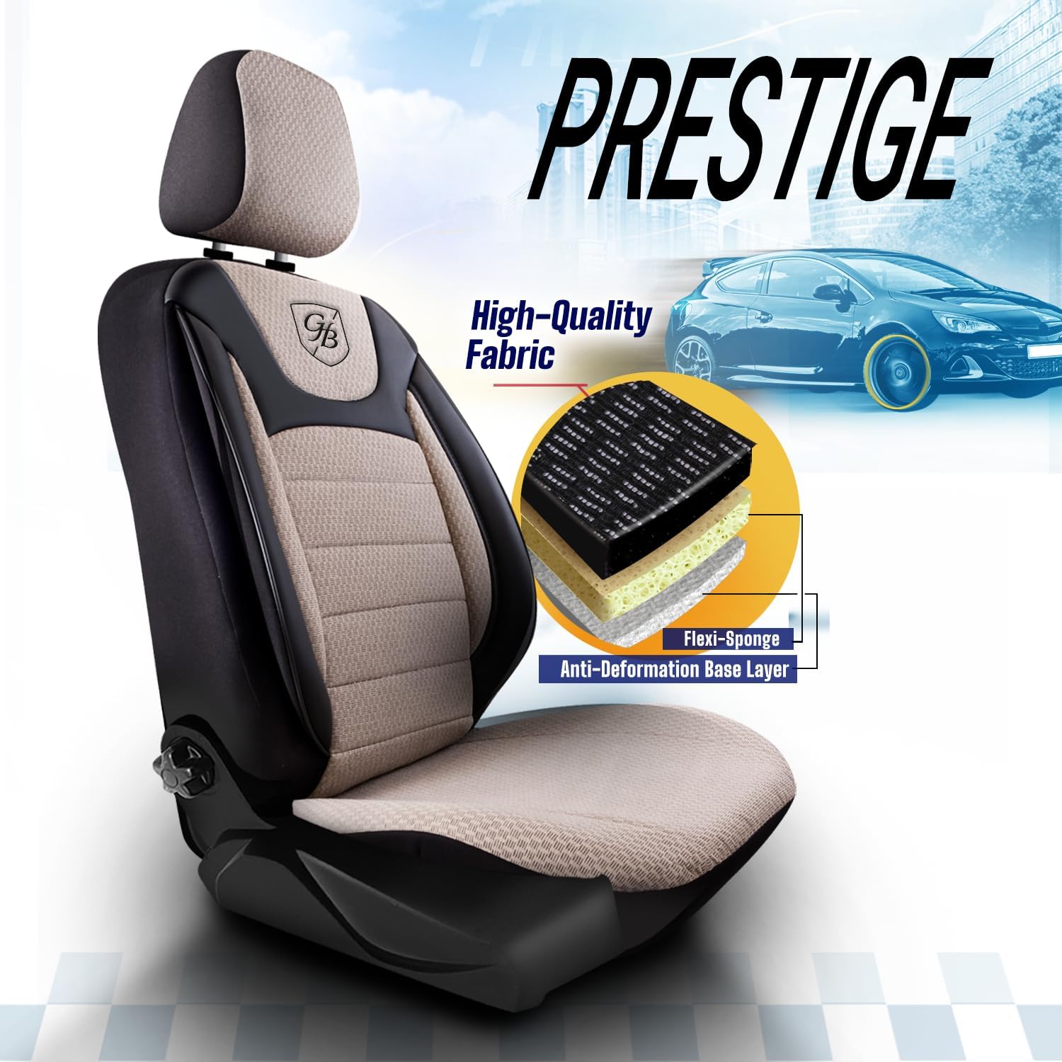 Premium Car Seat Covers Full Set, Woven Car Seat Cover for SUV, Cars, Most Pickups, Car Seat Protector, Car Seat Covers Full Set