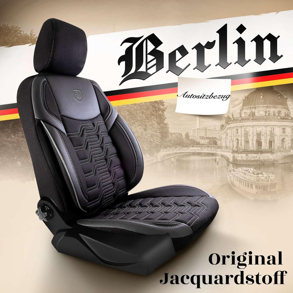 Berlin Autositzbezüge für BMW 1er, Jacquard Sitzauflage