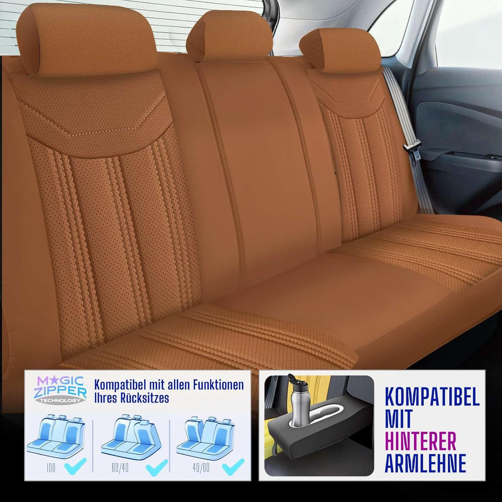 Miami Autositzbezüge für BMW 1er, Leder