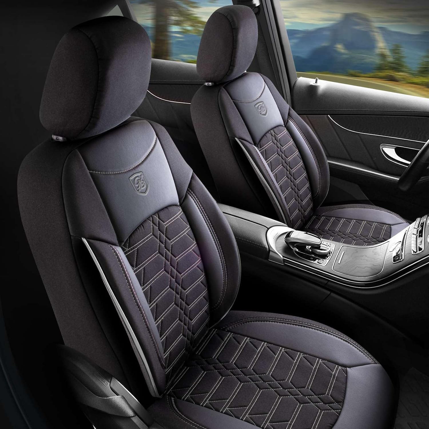 Venice Autositzbezüge für VW Passat, Jacquard Sitzauflage
