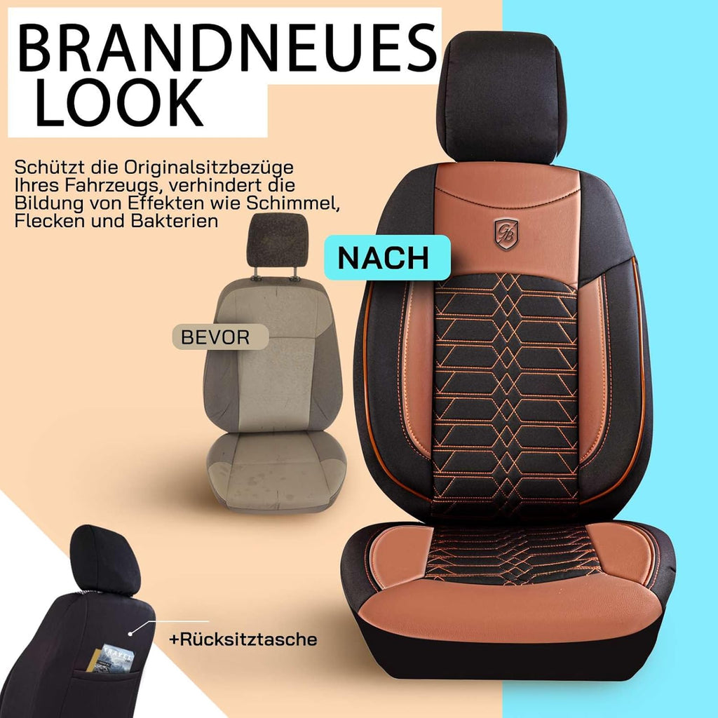 Venice Autositzbezüge für BMW 1er, Jacquard Sitzauflage