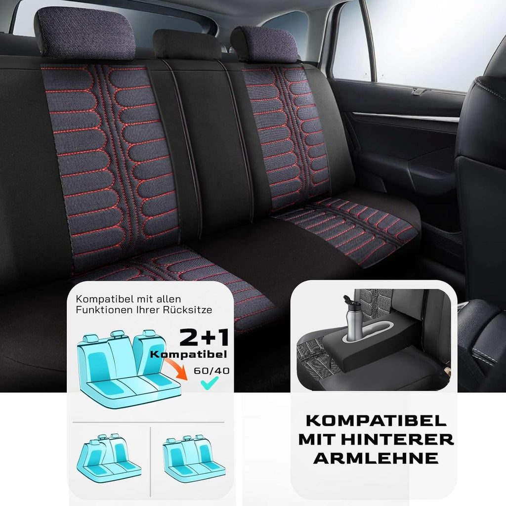 Londra Autositzbezüge für BMW 1er, Jacquard Sitzauflage