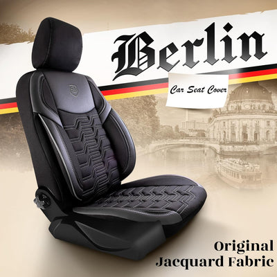 Premium Car Seat Covers Front Seat, Jacquard Car Seat Cover for SUV, Cars, Most Pickups, Car Seat Protector, Car Seat Covers Front Seats