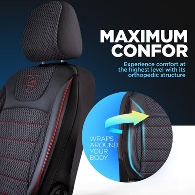 Premium Car Seat Covers for Jeep Grand Cherokee 2000-2026, Woven Car Seat Cover for SUV, Cars, Most Pickups, Car Seat Protector, Car Seat Covers Front Seats