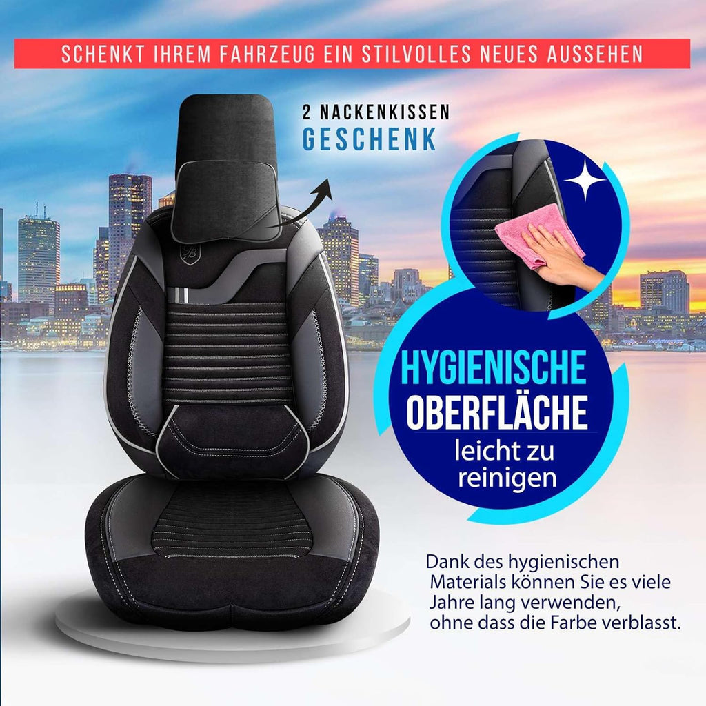 Boston Autositzbezüge für BMW 1er, Velours