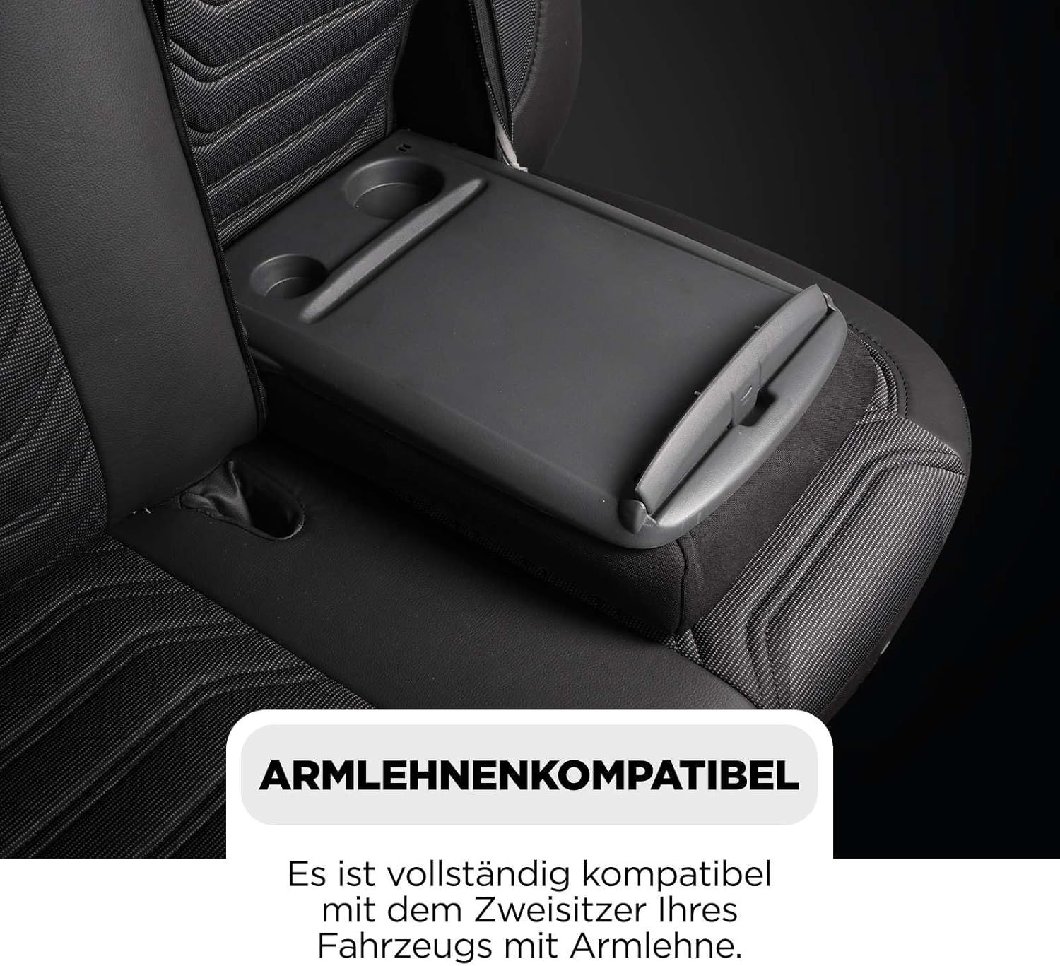 Autositzbezüge Universal 2+1 für Opel Movano C (2022-2026), Piqué-Stoff