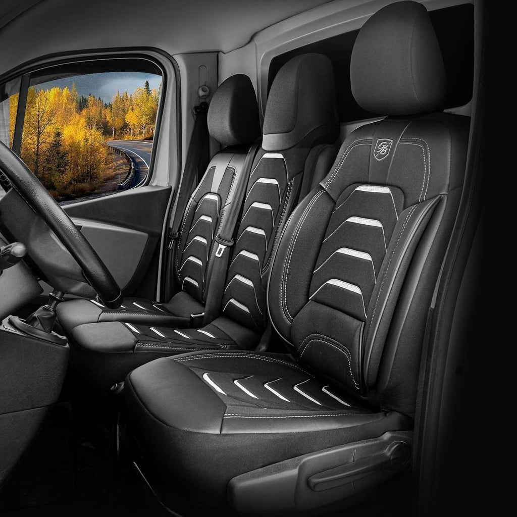 Autositzbezüge Universal 2+1 für  Nissan NV300 (2016-2021), Leinen