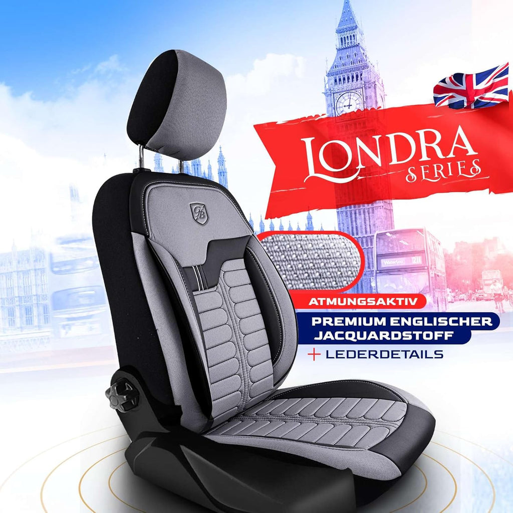 Londra Autositzbezüge für BMW 1er, Jacquard Sitzauflage