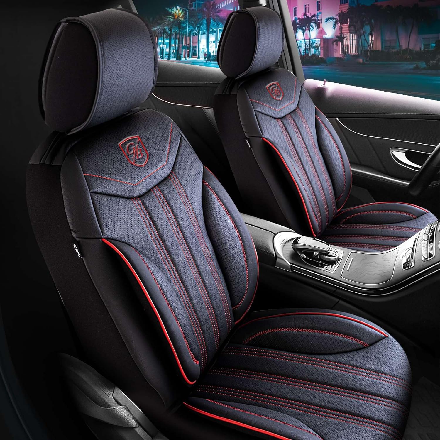 Miami Autositzbezüge für BMW 1er, Leder