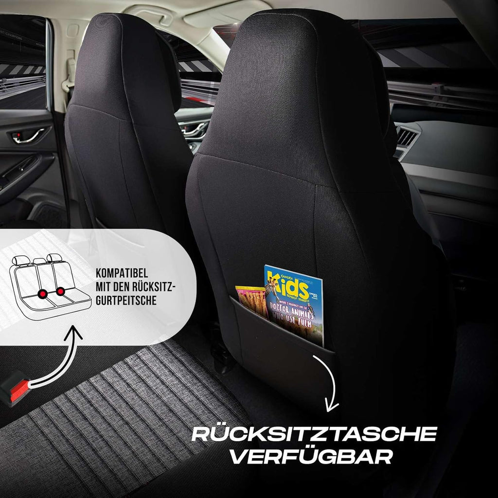 Enzo Autositzbezüge für BMW 1er, Leinen