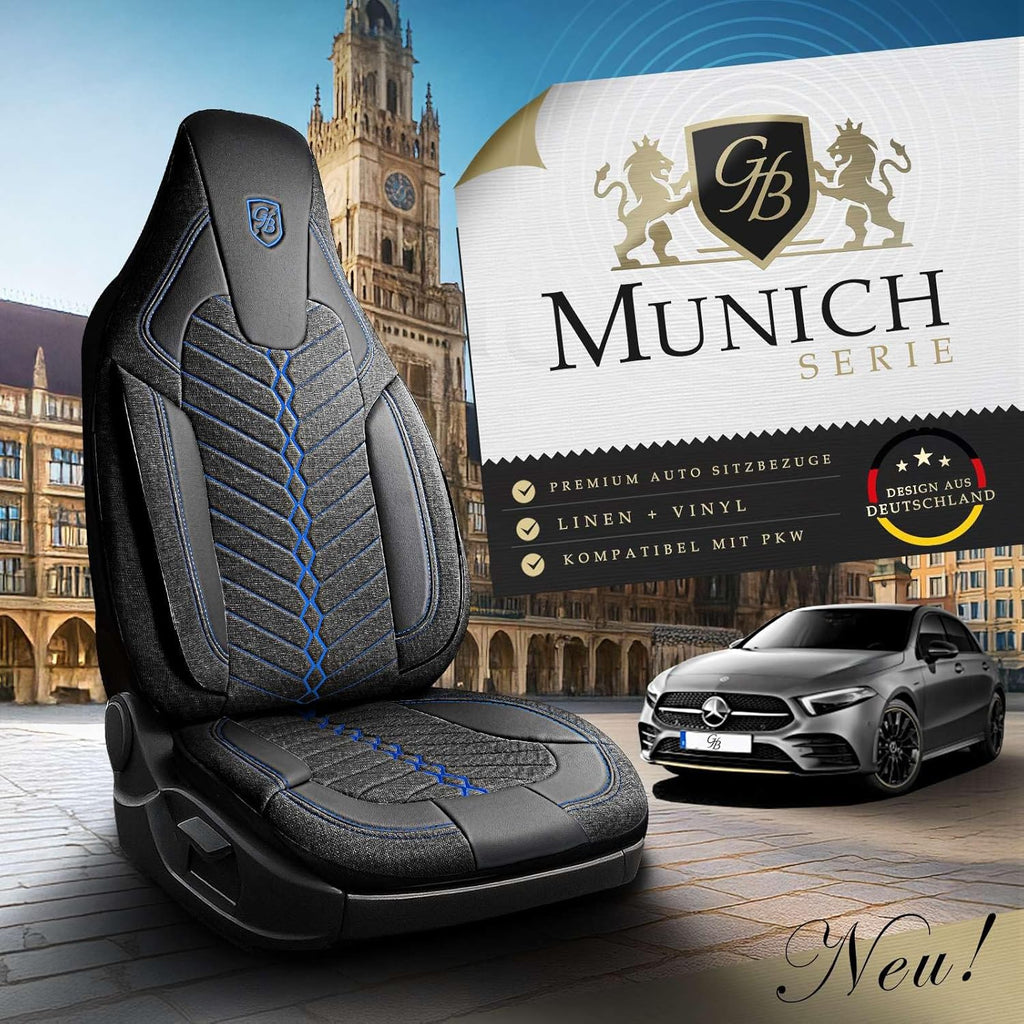 Munich Autositzbezüge für BMW 1er, Leinen