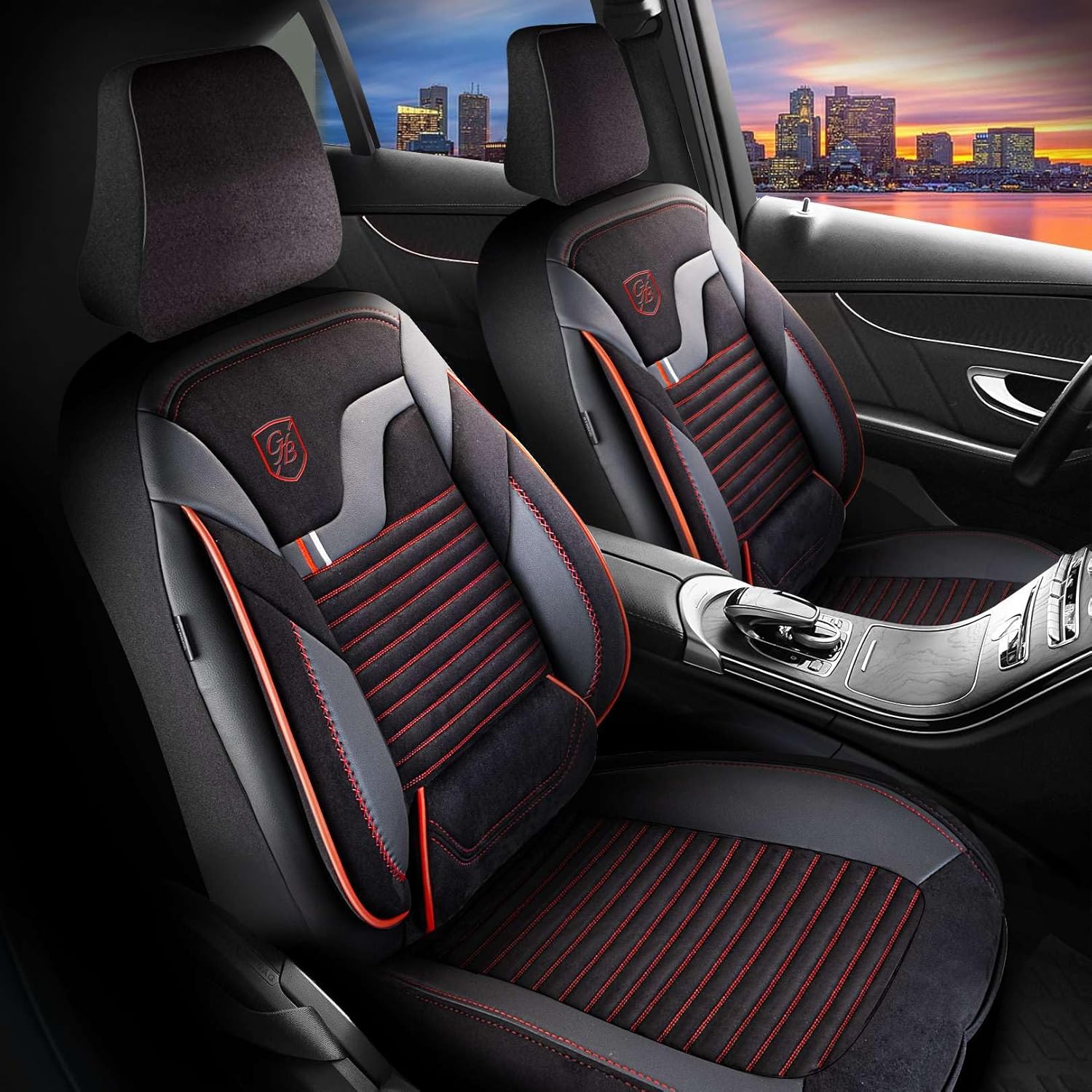 Boston Autositzbezüge für BMW 1er, Velours