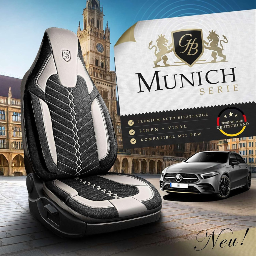 Munich Autositzbezüge für BMW 1er, Leinen