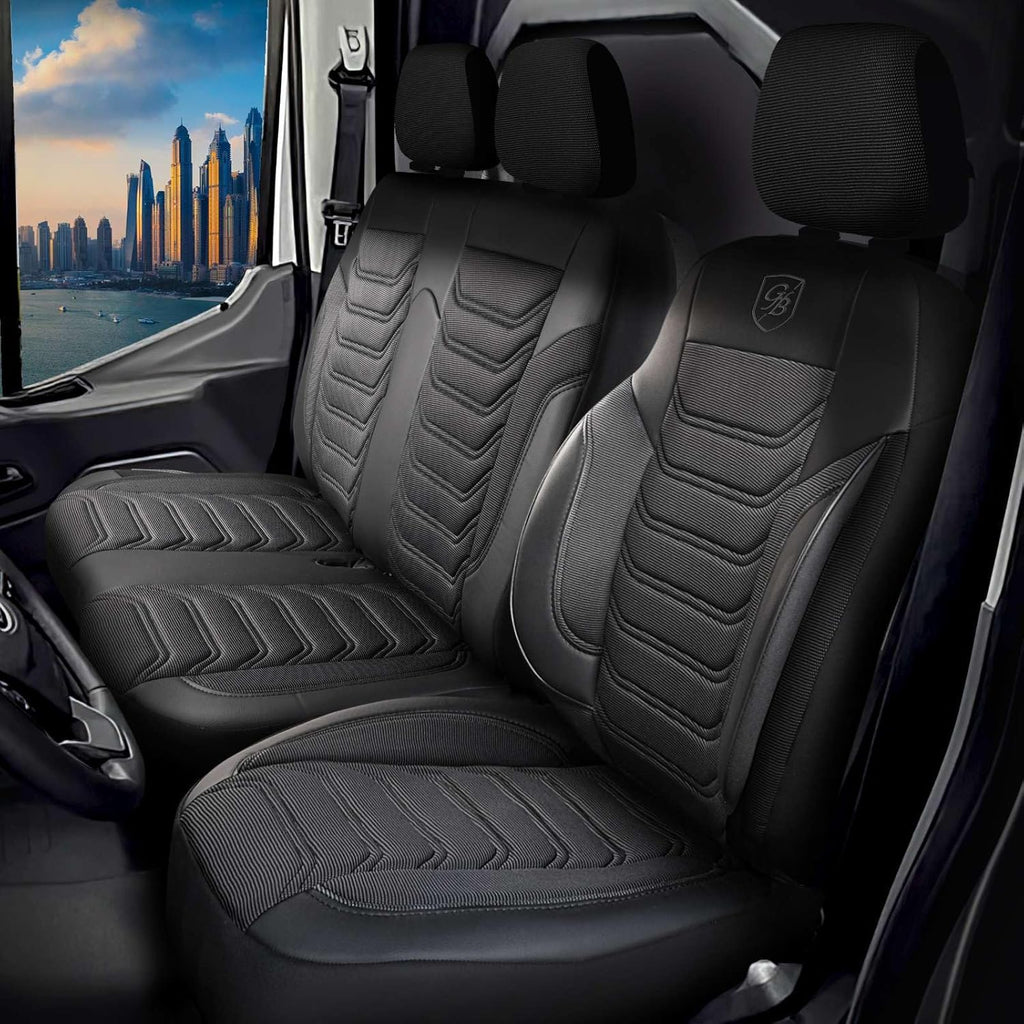 Autositzbezüge Universal 2+1 für Opel Movano C (2022-2026), Piqué-Stoff