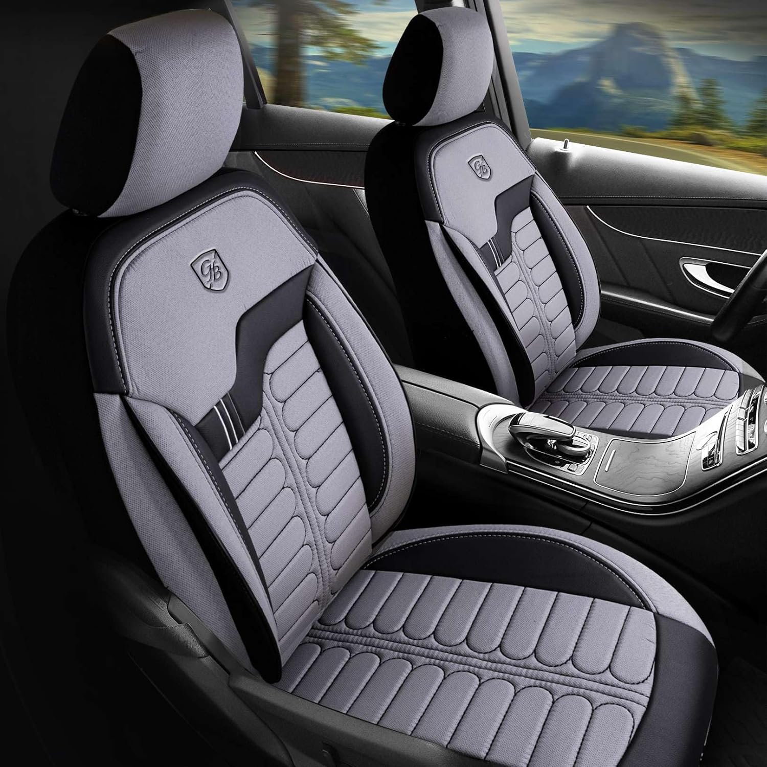 Londra Autositzbezüge für BMW 1er, Jacquard Sitzauflage