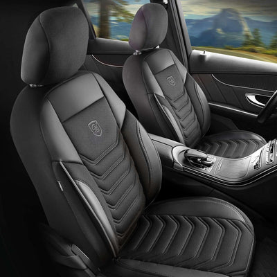 Premium Car Seat Covers for Nissan Altima 2001-2026, Piqué Fabric Car Seat Cover for SUV, Cars, Most Pickups, Car Seat Covers Front Seats