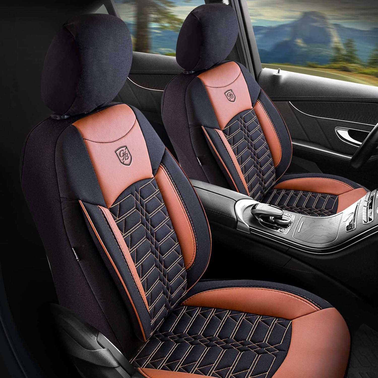 Venice Autositzbezüge für VW Tiguan, Jacquard Sitzauflage