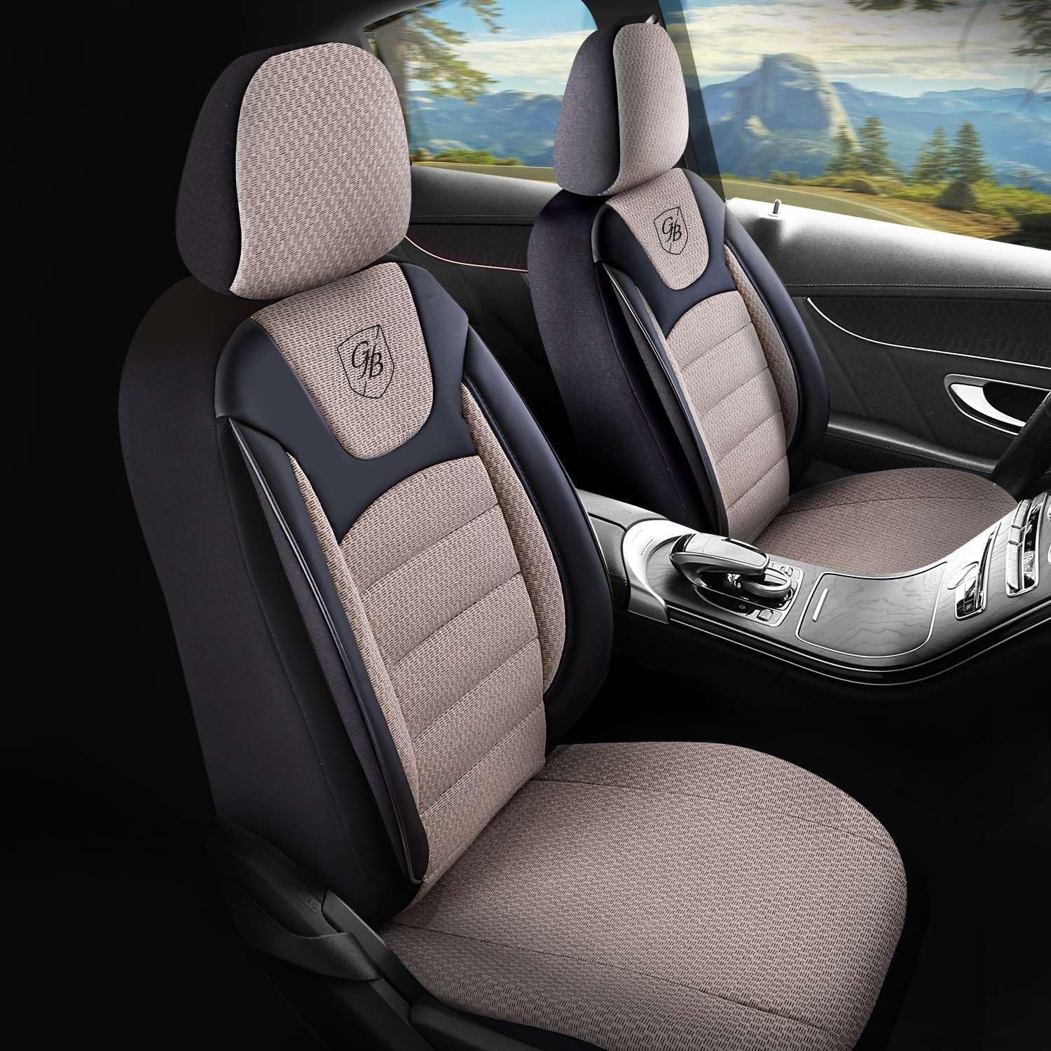 Prestij Autositzbezüge für BMW 1er, Webstoff