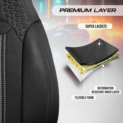 Premium Car Seat Covers Front Seat, Jarse Car Seat Cover for SUV, Cars, Most Pickups, Car Seat Protector, Car Seat Covers Front Seats