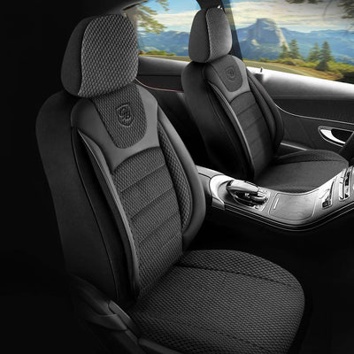 Premium Car Seat Covers for Nissan Rogue 2010-2026, Woven Car Seat Cover for SUV, Cars, Most Pickups, Car Seat Protector, Car Seat Covers Front Seats