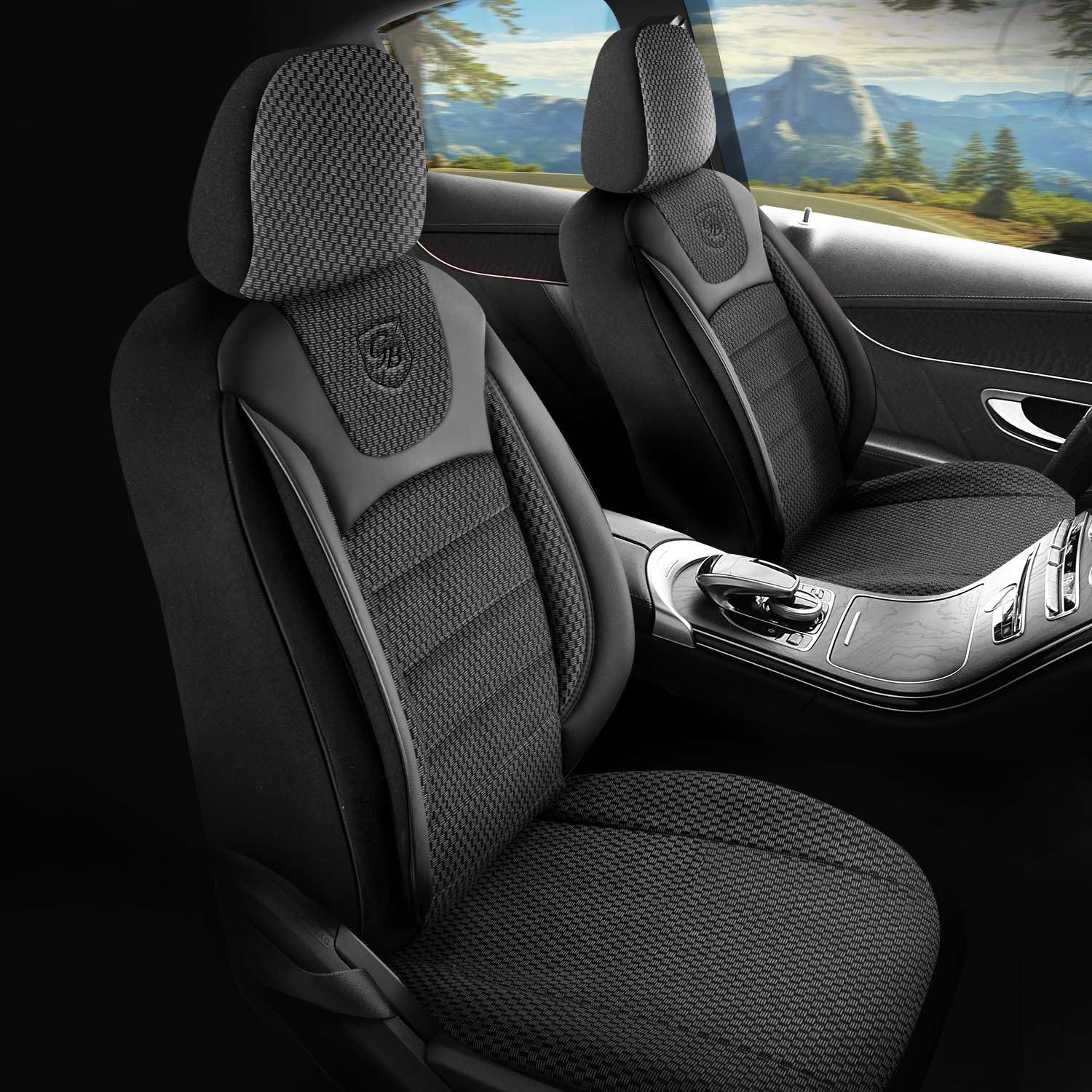 Prestij Autositzbezüge für BMW 1er, Webstoff