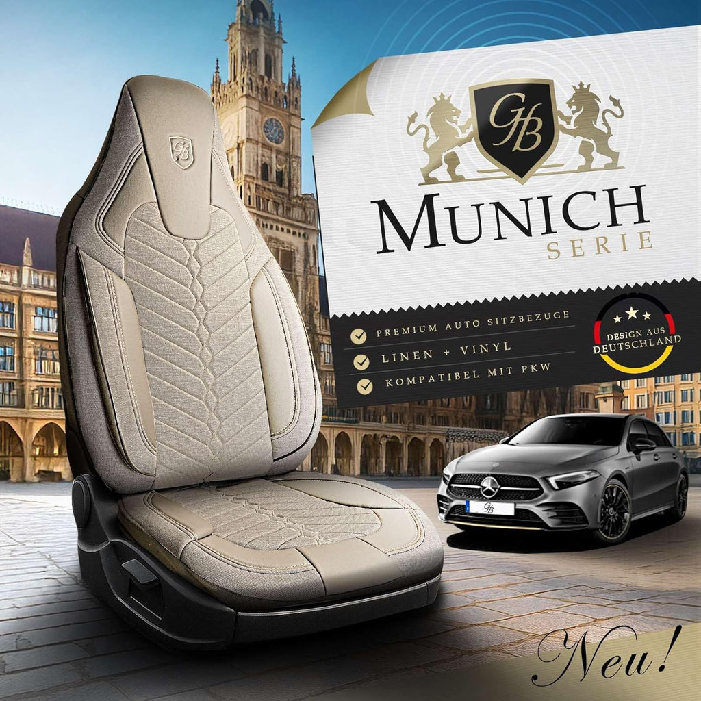 Munich Autositzbezüge für BMW 1er, Leinen