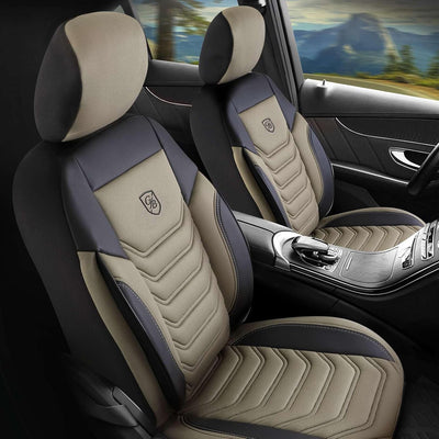 Premium Car Seat Covers for Subaru Outback 2001-2026, Piqué Fabric Car Seat Cover for SUV, Cars, Most Pickups, Car Seat Covers Front Seats