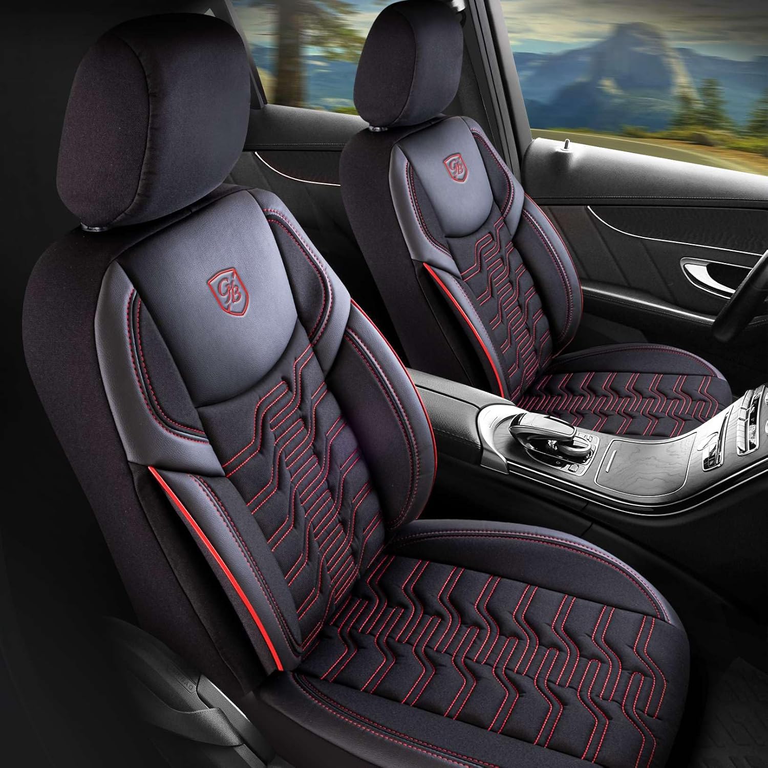Berlin Autositzbezüge für BMW 1er, Jacquard Sitzauflage