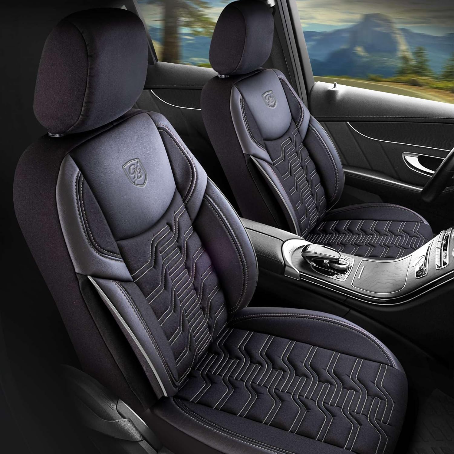 Berlin Autositzbezüge für BMW 1er, Jacquard Sitzauflage