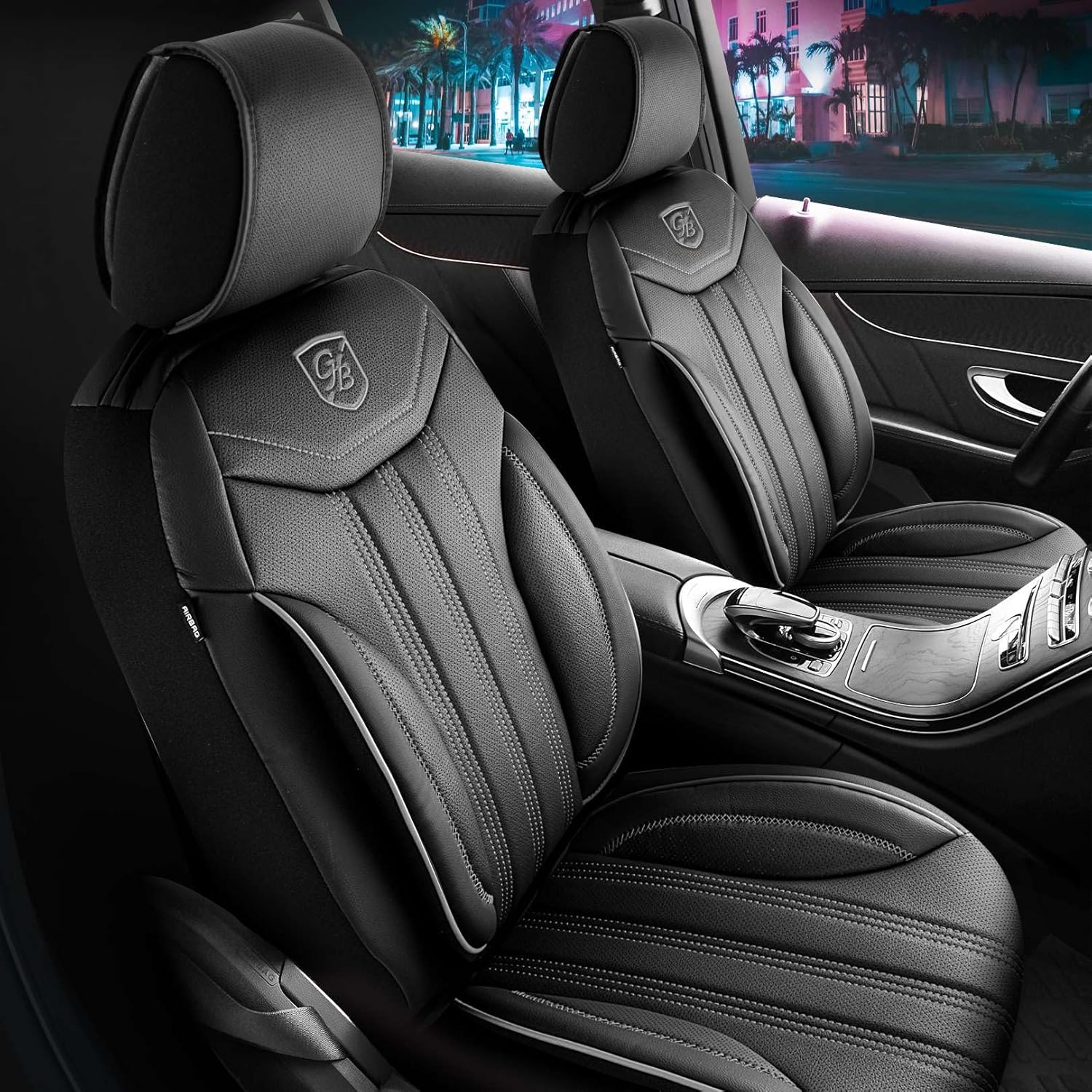 Miami Autositzbezüge für BMW 1er, Leder