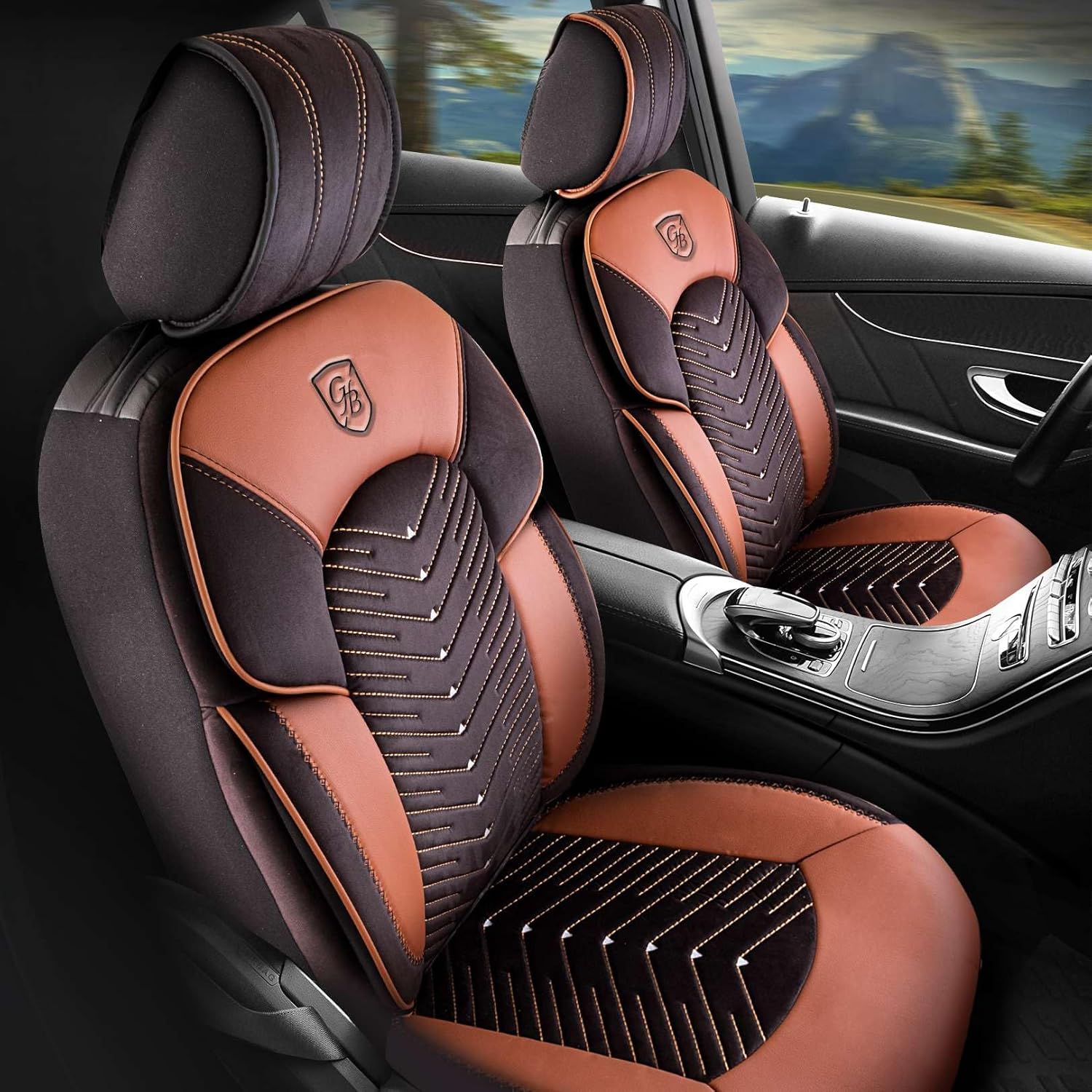 Dubai Autositzbezüge für BMW 1er, Samt